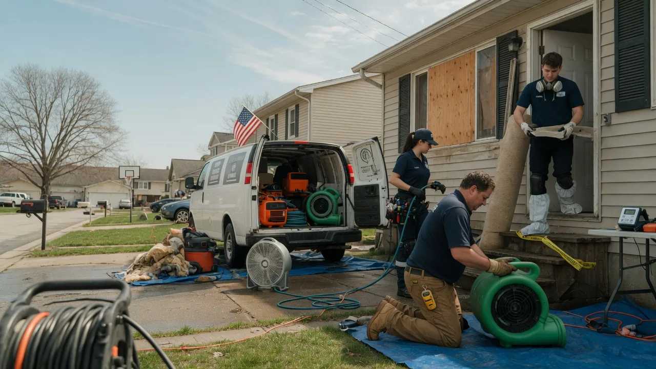 Water Damage Restoration in Dillwyn, VA near me